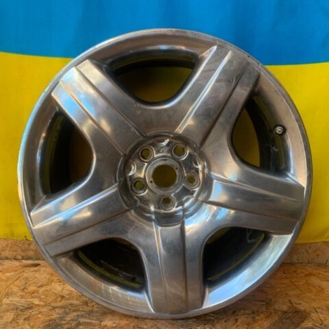 05 06 07 08 09 Bentley Continental 19X9J 41 5 Spoke Alloy Wheel Rim Chrome OEM