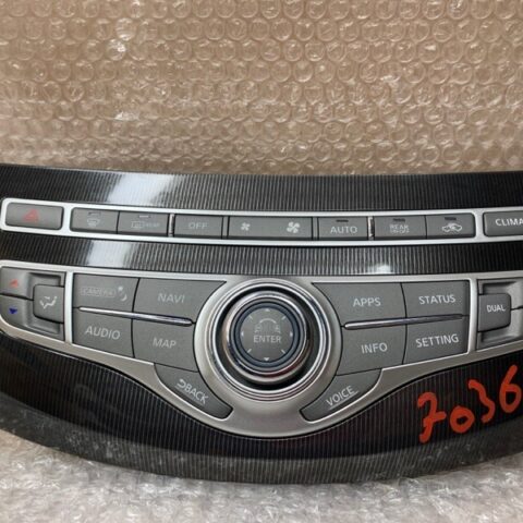 16 17 18 Infiniti QX60 Information Dash Navigation GPS A/C Screen Control Panel