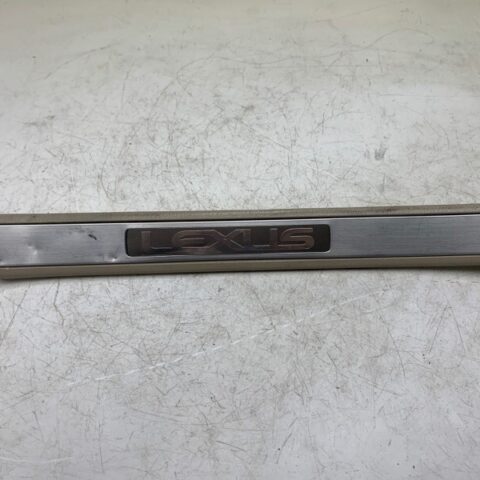05 06 07 08 09 Lexus GX470 Rear Passenger Right Side Door Sill Plate Tan OEM