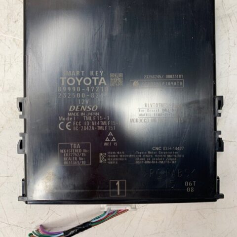 2016 16 Toyota Prius Theft locking Keyless Ignition Smart Key Module OEM