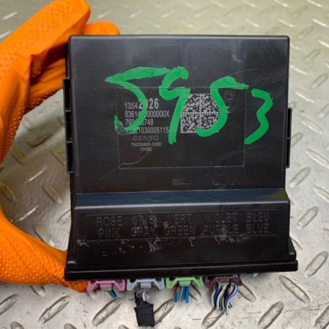 22 Cadillac CT5 Headlight Lamp Leveling Control Module OEM 13542926