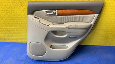 03 04 05 06 07 08 09 LEXUS GX470 Rear Right Door Trim Panel OEM 67630-60800