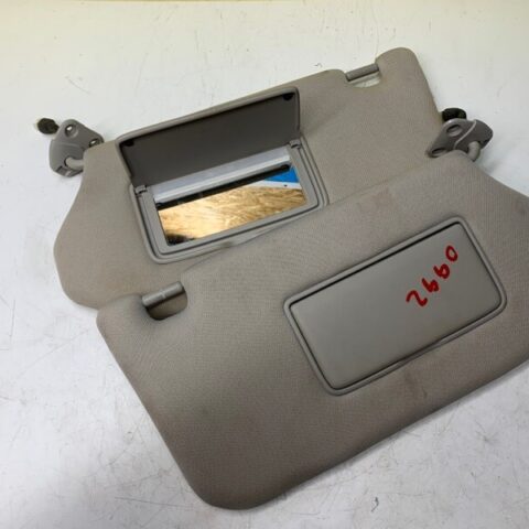 2016 16 Infiniti QX60 Passenger & Driver Side Sun Visor PAIR SET LH & RH OEM