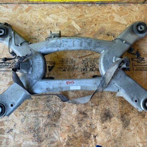 05 06 Bentley Continental GT Rear Subframe Crossmember Cross Member Carrier OEM