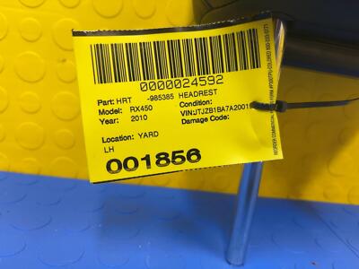 807e2c60de0041e0facf2b520f3c7022 10 11 12 13 14 15 LEXUS RX450 HYBRID Front RH or LH Headrest OEM 71910-48510