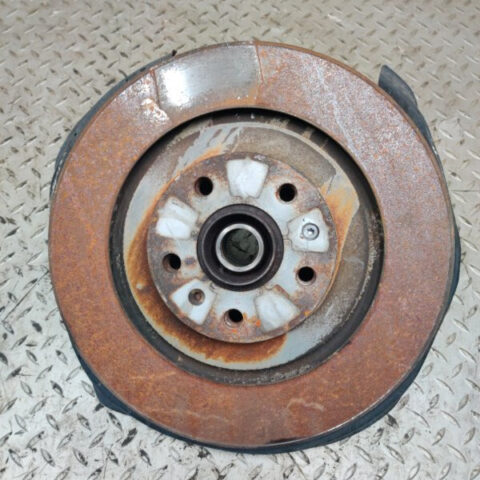 06 07 08 09 Bentley Flying Spur Rear Right Spindle Knuckle Hub w/ Brake Disc OEM