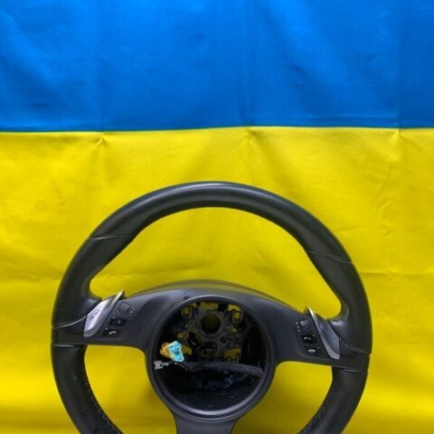 11 12 13 14 15 Porsche Cayenne Steering Wheel W/ Control Switch OEM 7PP419091CK