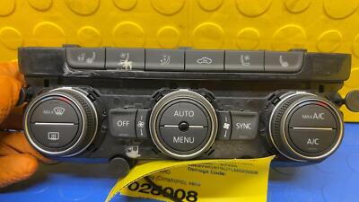 19 20 21 JETTA EXCEPT GLI Heater A/C Climate Control OEM 5GM907044A