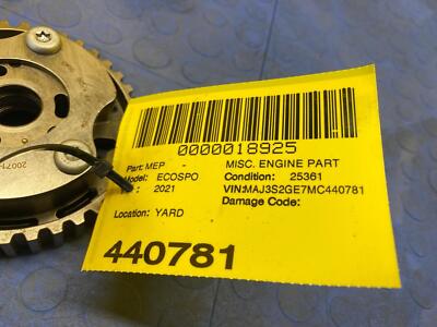 848c6c771130ab544b92b33681d0048b 18 19 20 21 FORD ECOSPORT 1.0L Engine Camshaft Pulley Intake OEM CM5G-6C524-EA