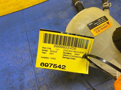884a1c4b30abadc757c5f84e96886947 21 22 23 ROGUE EXCEPT SPORT Coolant Recovery Bottle OEM 217106RC0A