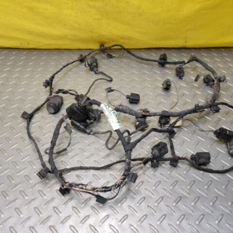 05 06 07 08 Bentley Flying Spur Rear Bumper Wiring Harness W/ Parking Sensor OEM