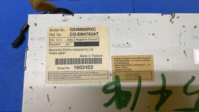 8ab88369572a74205378ad3f561e9351 08 09 10 11 12 MAZDA 6 Radio Receiver CD Player OEM GS3R669R0C