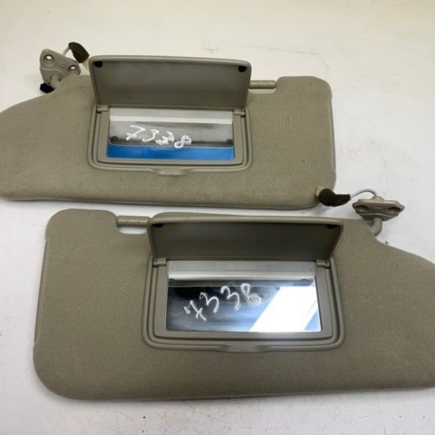 05 06 07 08 Infiniti FX35 Front Left & Right Side Sun Visor Sunvisor PAIR OEM
