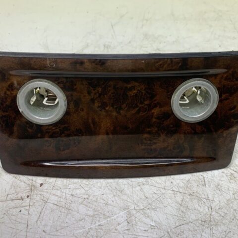 2006 200706 07  BMW 530i E60 Rear Center Console Wood With Socket OEM