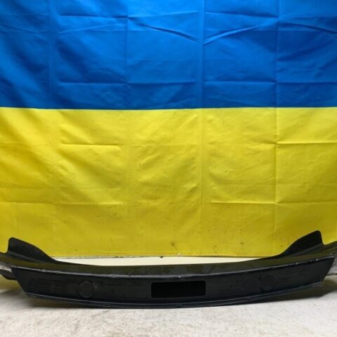 05 Bentley Continental GT Black Rear Luggage Trunk Trim Scuff Plate Panel OEM
