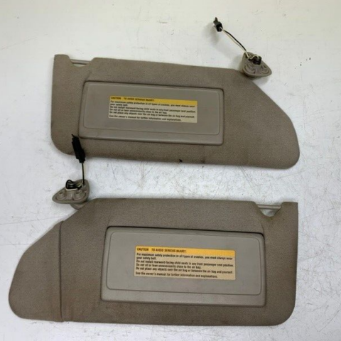 01 00 99 98 Cadillac Eldorado Pair Left & Right Side Sun Visor Sunvisor OEM SET