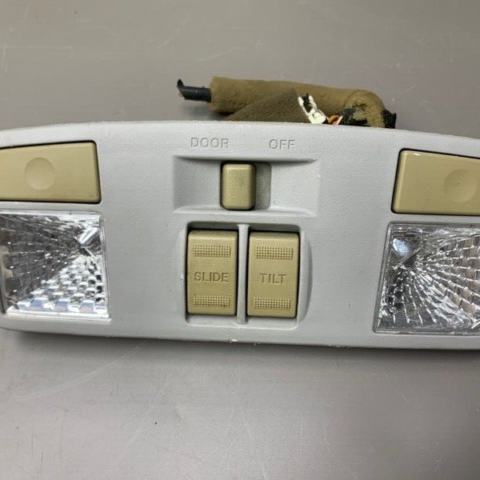 07 08 09 Mazda CX7 Overhead Console Dome Map Light Lamp W/ Sunroof Switch OEM