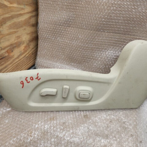 14 15 16 17 18 19 20 INFINITY QX60 FRONT LEFT SEAT SWITCH TRIM COVER PANEL OEM