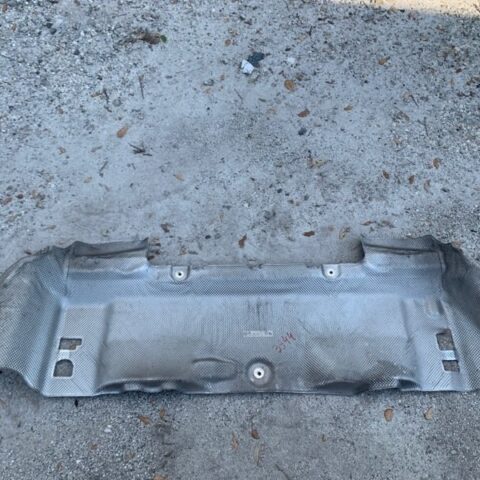 15 16 17 18 BMW X6m Heat insulator Rear Silencer Shield Cover OEM 51488058757