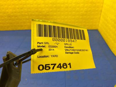 a2f6162cfaf03b6155687cfb6bcb0863 13 14 15 16 LEXUS ES300H Front Grille Grill OEM 53111-33440