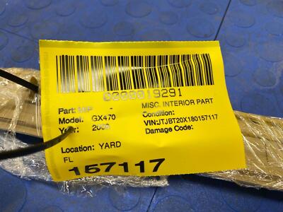 a31dcae1b7b964e12f5b000447e91cad 06 07 08 09 LEXUS GX470 Front Left Outer Sill Scuff Cover OEM 6791160020