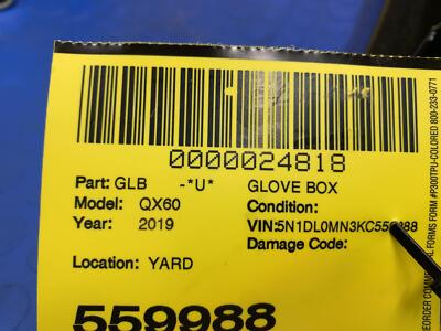a9d5150c49e2da8ed837708b62337b2e 16 17 18 19 20 INFINITI QX60 Glove Box Storage Compartment OEM 68511-9NF1A
