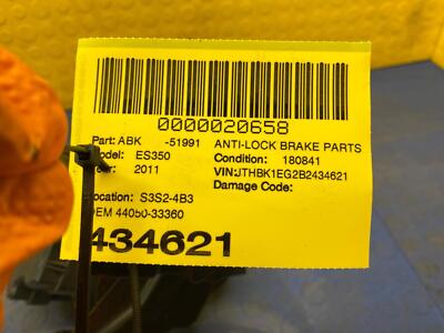 ada8a4b58996744c0babd63bc2acf0cf 10 11 LEXUS ES350 ABS Brake Pump OEM 44050-33360