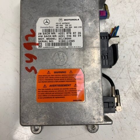 06 07 08 09 10 Mercedes-Benz CLK350  Voice Communication Control Module OEM