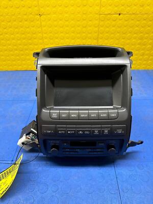 03 04 05 LEXUS GX470 Navigation Display Screen w/ Radio Receiver OEM 86120-60442