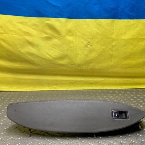 05 06 Bentley Continental GT Rear Right Quarter Window Switch Armrest Panel OEM