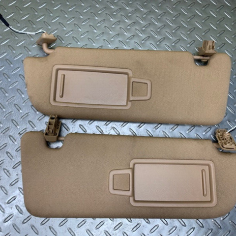17 18 19 20 21 22 Porsche Panamera 971 Sunvisor Sun Visor Set OEM 971857551ADOP7