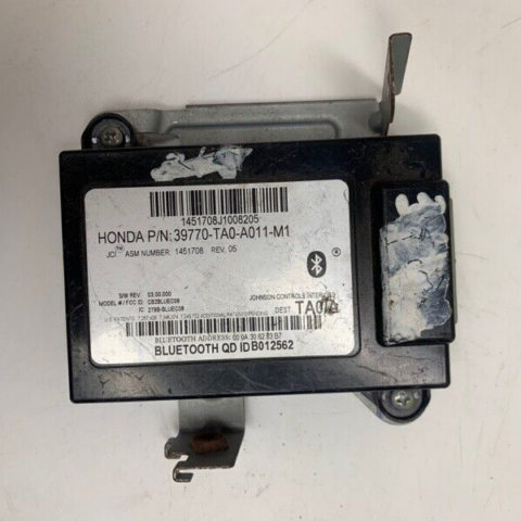 08 09 10 11 12 Honda Accord Bluetooth Communication Control Module OEM