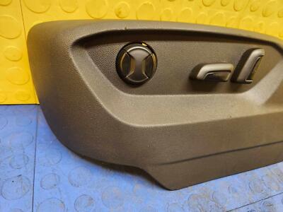 b814e0315de843a3c29638eab126fd1c 18 19 20 21 22 23 VW ATLAS Front Left Seat Cover Trim w/ Switch OEM 3CN881313A