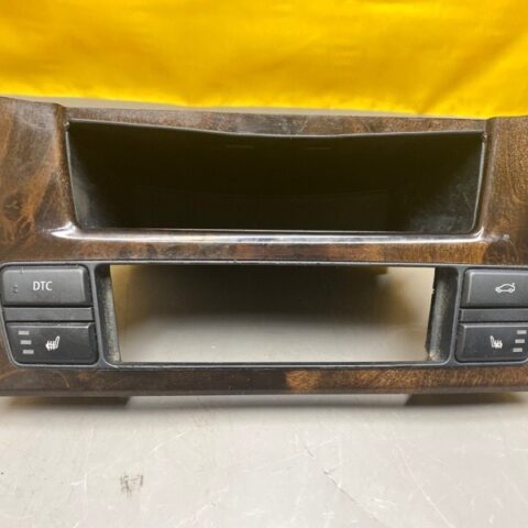 08 09 10 BMW 535I DTC Trunk Release Heater Seat Control Switch Panel OEM