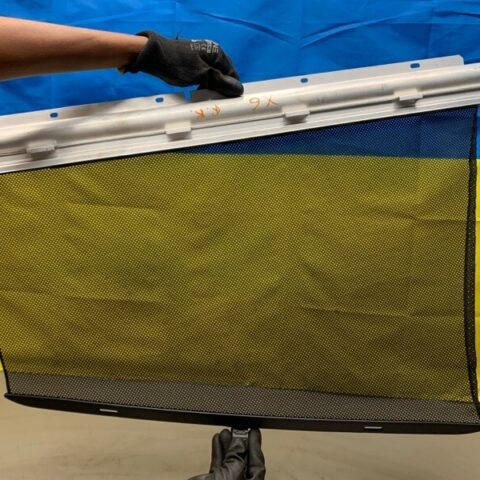 15 16 17 18 19 BMW X6 X6M F86 Rear Right Door Window Sun Shade OEM