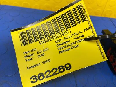 baf312a2f52c01b424962530cda02ba3 04 05 06 07 08 09 MERCEDES E-350 Heater A/C Motor Flap Actuator OEM A2038201642