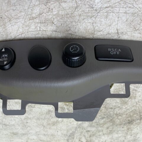 2005 2006 2007 Toyota Sequoia Rear Gate Back Glass Dimmer Switch Trim OEM