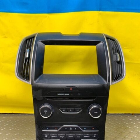 15 16 17 18 Ford Edge Radio Climate Control Panel OEM FT4T-18E245-BK