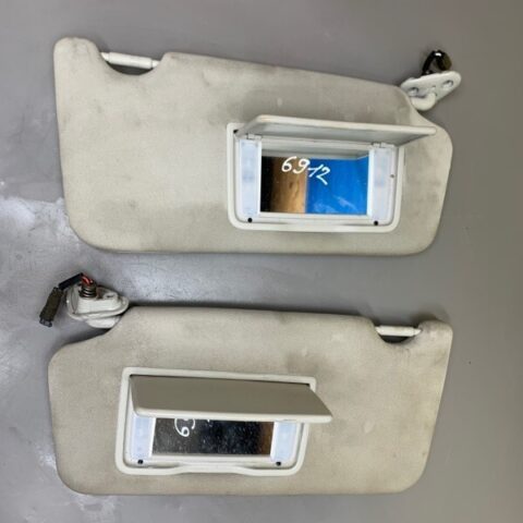 10 11 12 13 Subaru Outback Sun Visors Driver & Passenger Sunvisor PAIR Set OEM