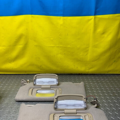 05 06 07 08 09 10 11 12 Toyota Avalon Sun Visor Sunvisor Set OEM 74320-AC293-A1