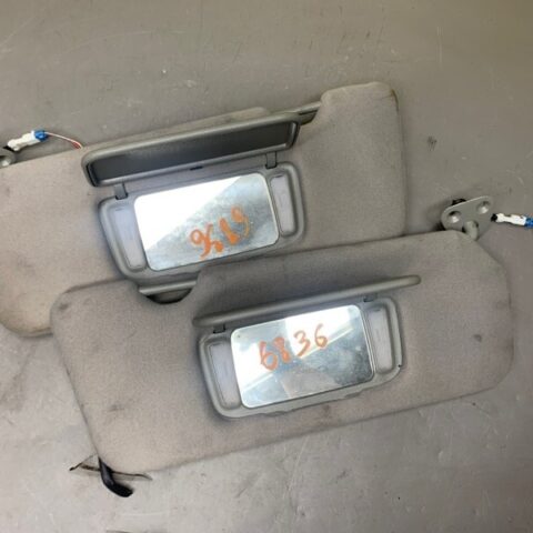 97 98 9 00 01 Lexus ES300 Sun Visor Sunvisor Left & Right Side Pair OEM
