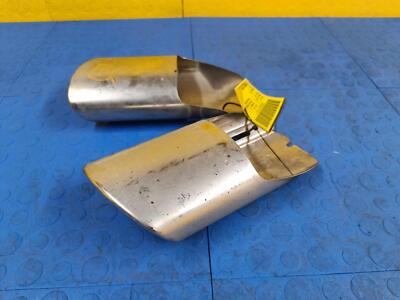 d3a3ba61c8950f4f09f8ea641a3e5a91 10 11 12 13 MERCEDES E-350 Chrome Exhaust Tip Cover Set OEM A2044906427