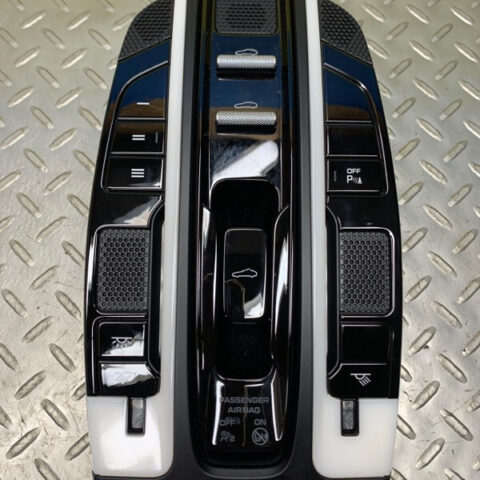 17 18 19 20 21 22 Porsche Panamera 971 Overhead Roof Console Sunroof Switch OEM