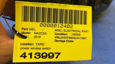 d616ab3232572c9f03530b550a20cb80 18 19 20 21 22 MAZDA CX5 Master Power Window Switch OEM KF3N66350