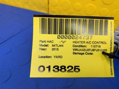 db23d7f66c050e0336fb2ad455c828d8 13 14 15 MITSUBISHI LANCER Heater A/C Control OEM 7820A809