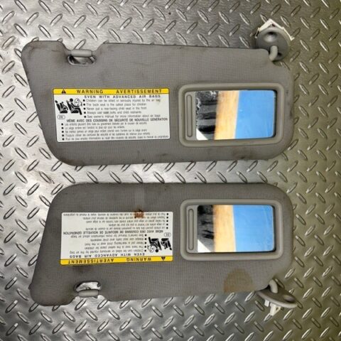 11 12 13 Lexus CT200H Right & Left Side Sun Visor Sunvisor Pair OEM