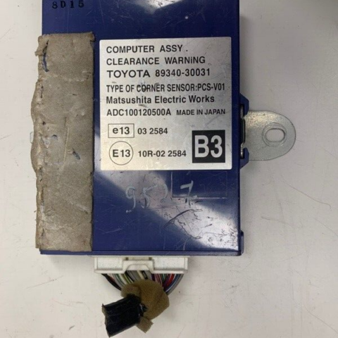 08 09 10 11 Lexus GS350 GS430 GS460 Parking Assist Module OEM 89340-30031