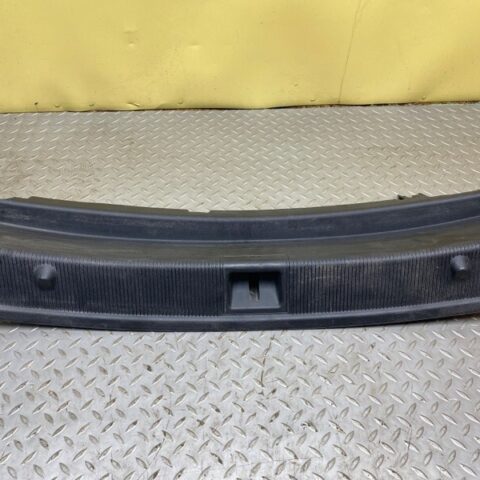 13 14 Mercedes E350 A207 Convertible Trunk Lock Sill Scruff Plate Trim OEM