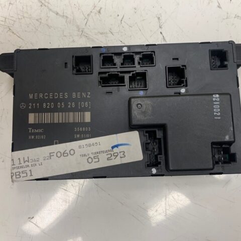 03 04 05 06 Mercedes-Benz W211 E50 Front LH Driver Door Control Module OEM