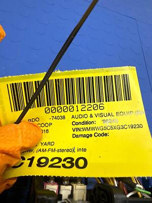 e4b1db8f1e4f5f06f5b9d9d06c1ee157 16 17 18 19 MINI COOPER CD Player Radio Receiver w/ Bluetooth OEM 65129380231